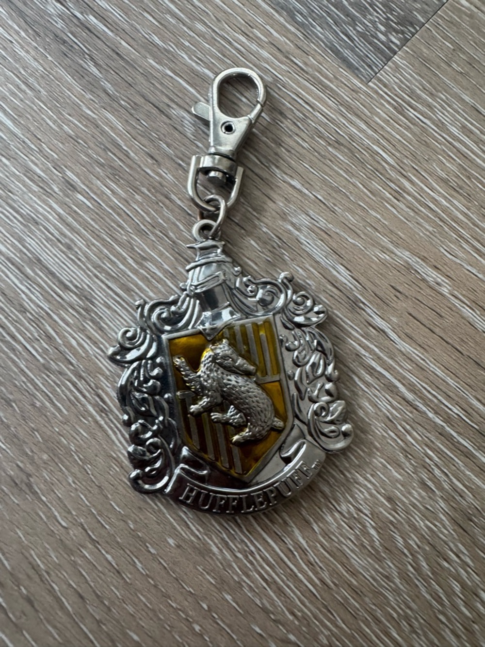 Harry Potter Hufflepuff keychain